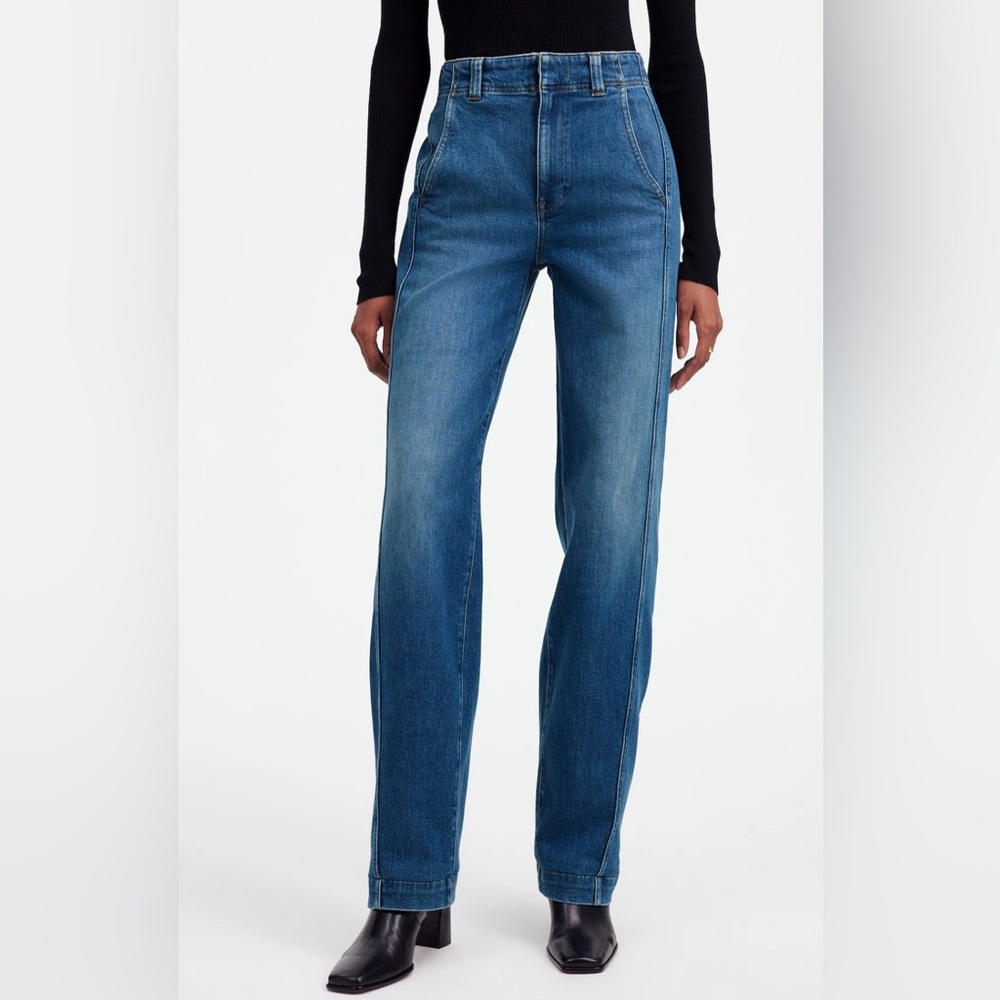 NWT Madewell Tapered Denim Jeans Size 28